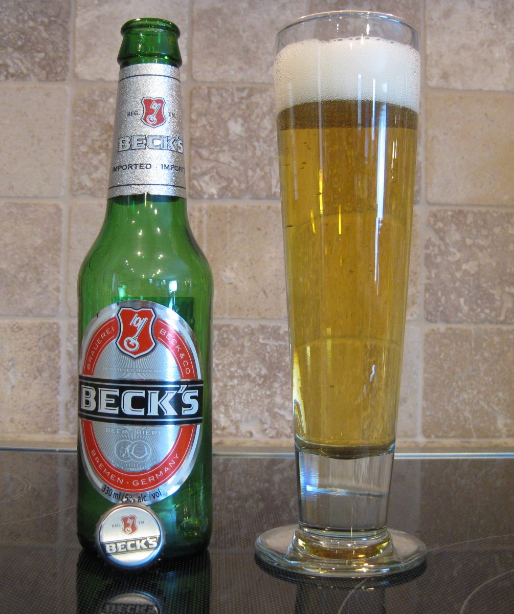 becks beer alcohol content