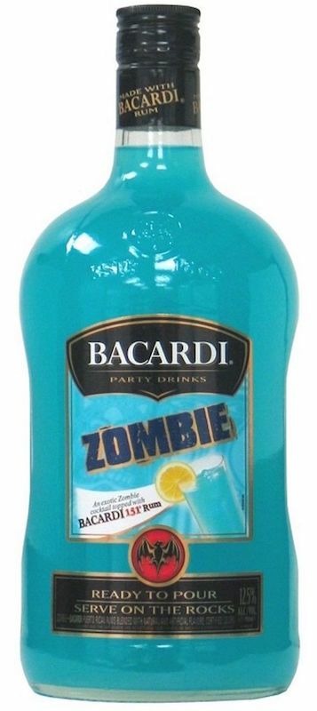 Zombie Bacardi Alcohol Content