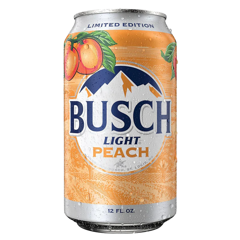 busch light peach alcohol content